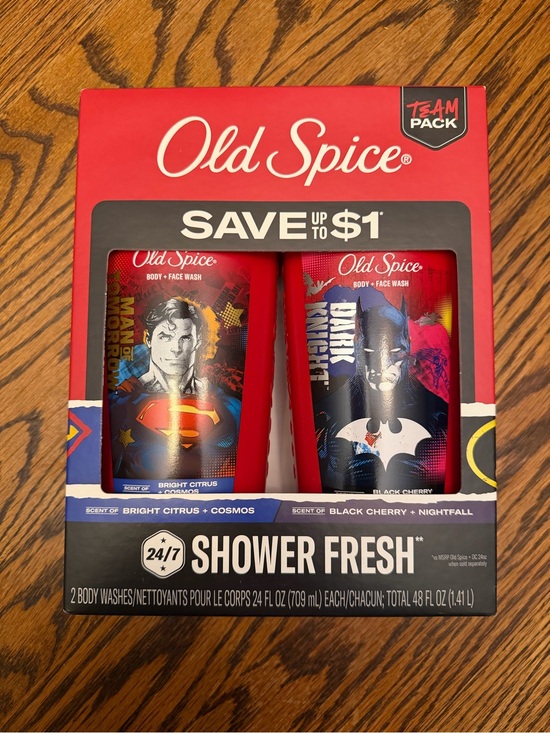 Old Spice Other - Old Spice Kids Superhero Body + Face Wash Duo — Red